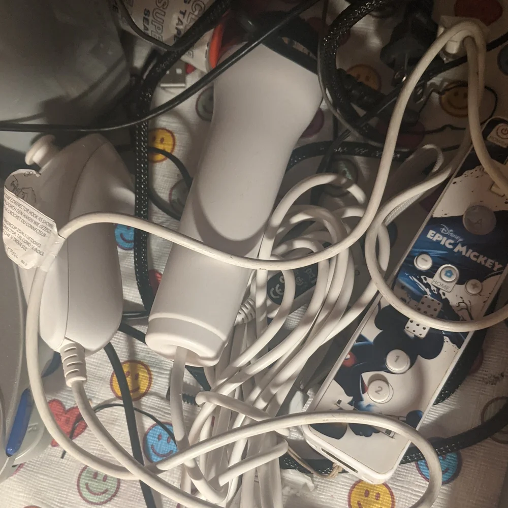 Nintendo Wii Console in White